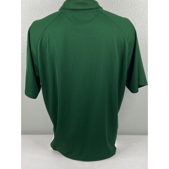 Charlotte United Soccer Men XL Polo Shirt Under Armour Green Heat Gear Loose Fit - Picture 5 of 9